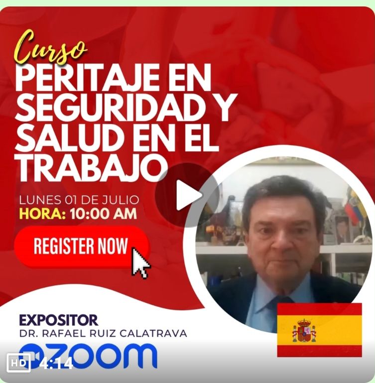 EL CGRICT IMPARTE UNA PONENCIA SOBRE EL PERITAJE JUDICIAL EN SST EN EL COLEGIO DE PREVENCIONISTAS DE PERÚ.