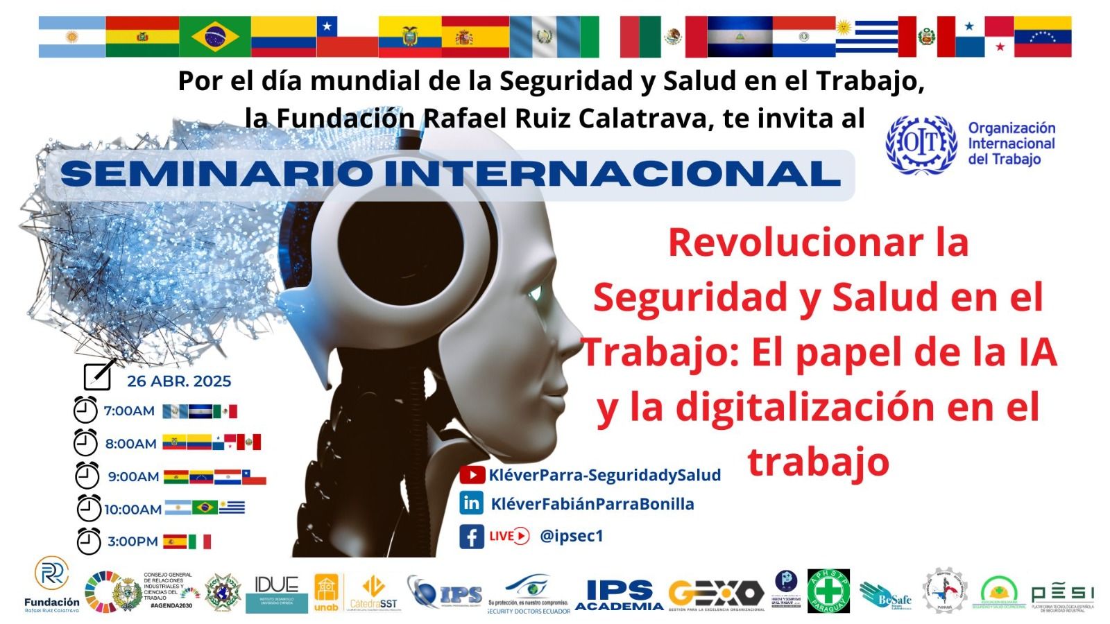Seminario Internacional “ Revolucionar la Seguridad y Salud en el Trabajo: El papel de la IA y la digitalización en el trabajo”