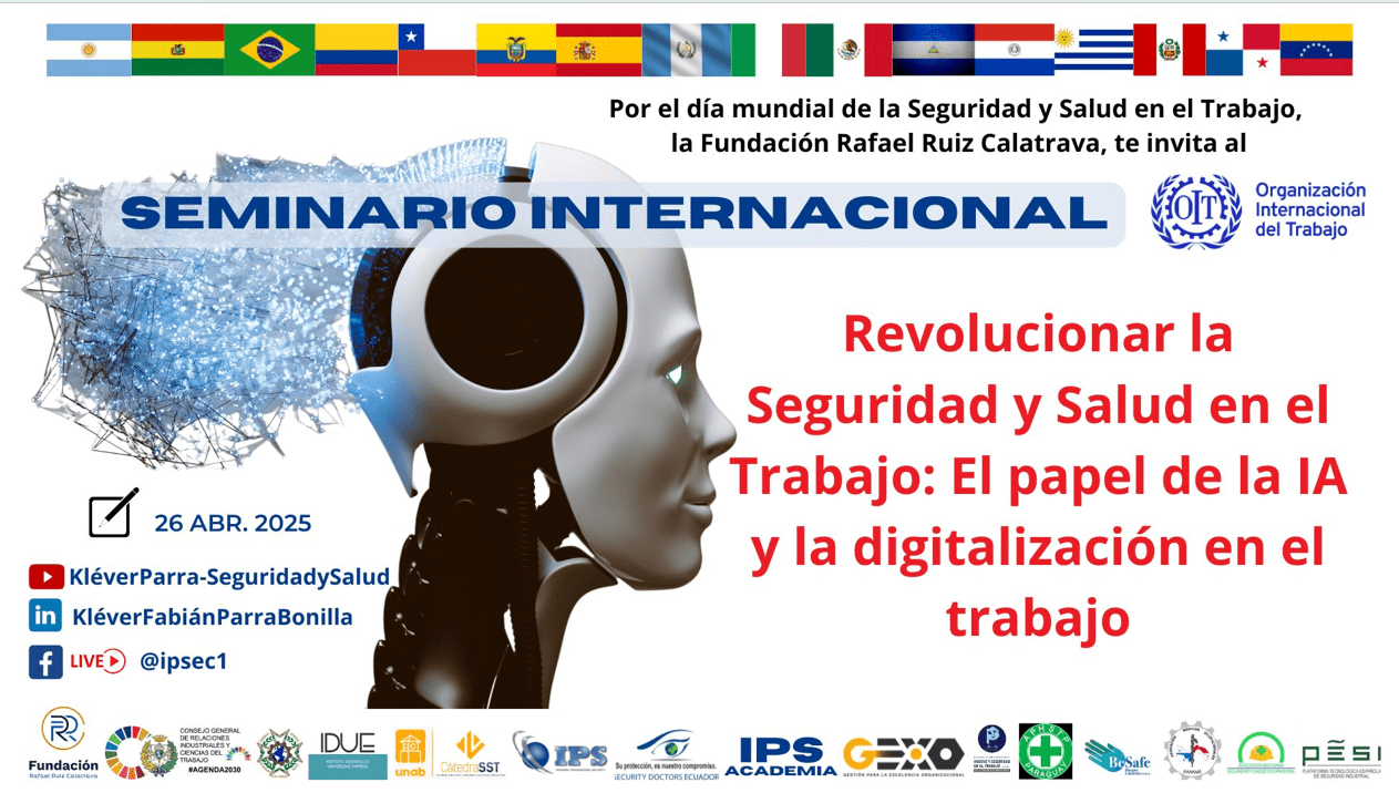 SEMINARIO INTERNACIONAL DÍA INTERNACIONAL DE LA SST – OIT. ECUADOR