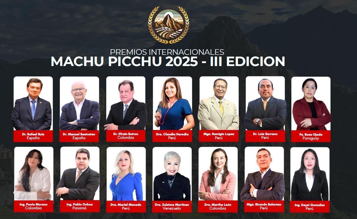 PREMIOS INTERNACIONALES MACHU PICCHU 2025