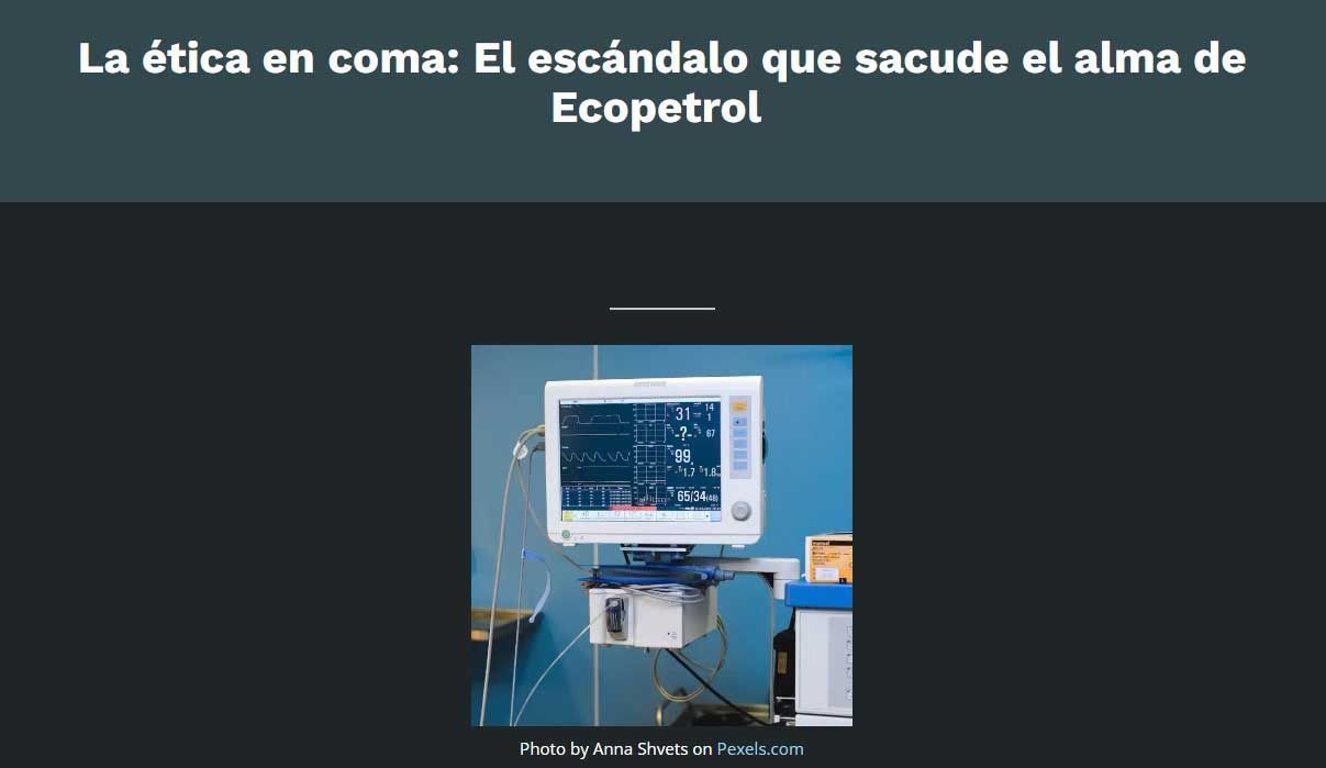 La ética en coma: El escándalo que sacude el alma de Ecopetrol