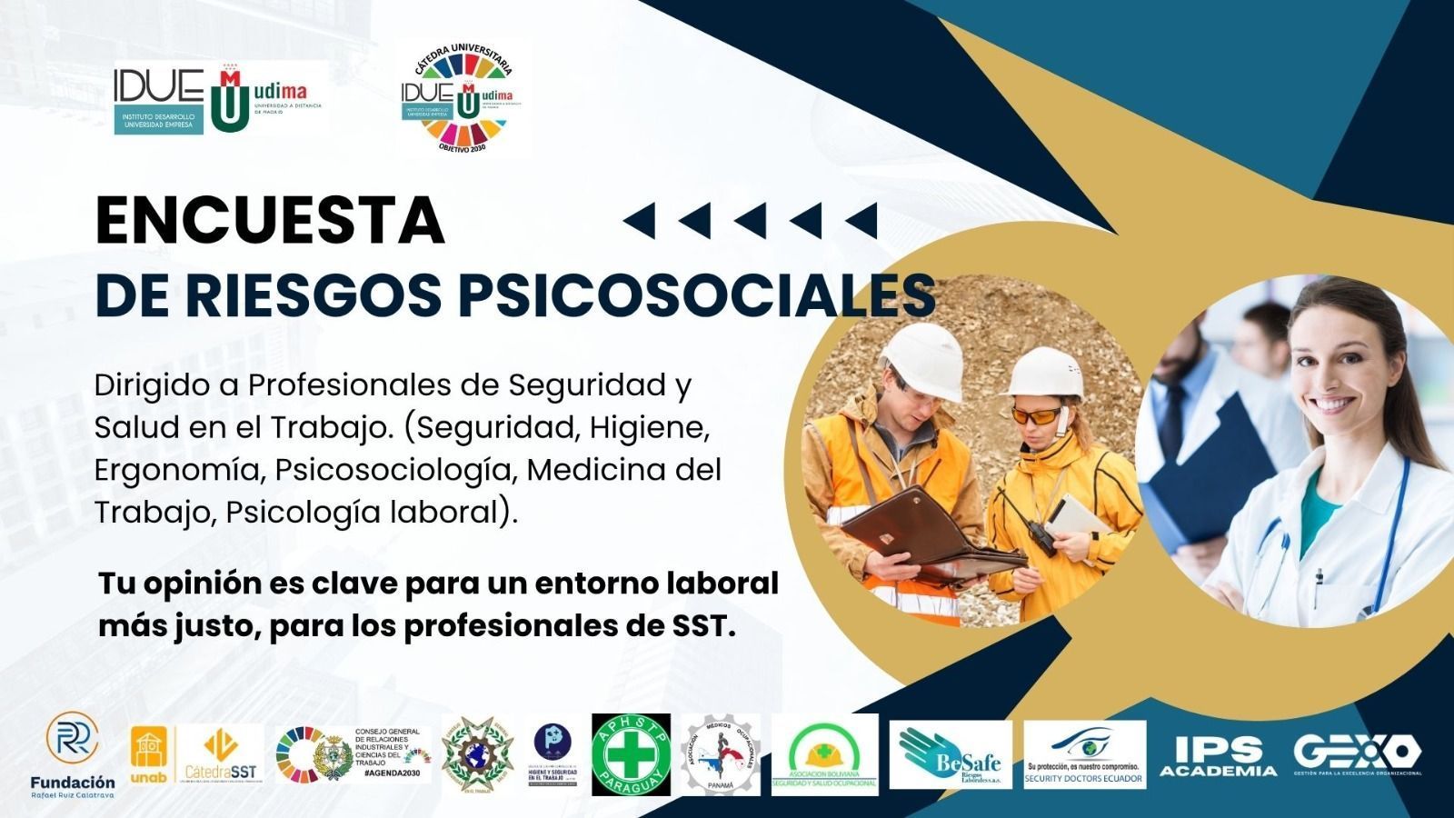 Encuesta de Riesgos Psicosociales dirigida a profesionales de la SST