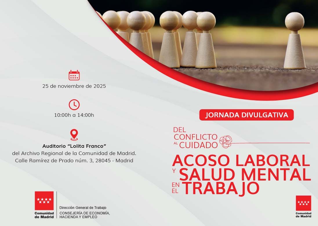 Jornada Divulgativa titulada “Del conflicto al cuidado: Acoso Laboral y Salud Mental en el Trabajo”
