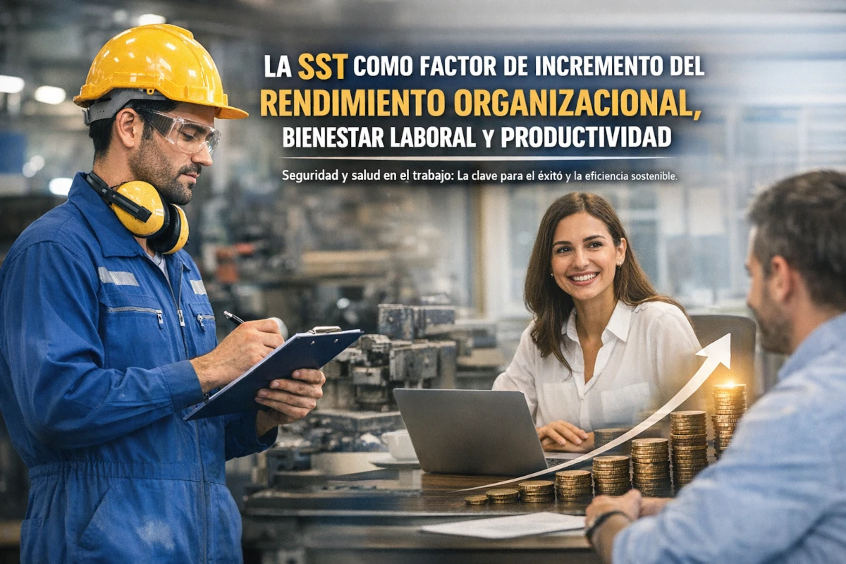 LA SST COMO FACTOR DE INCREMENTO DEL RENDIMIENTO ORGANIZACIONAL, EL BIENESTAR LABORAL Y LA PRODUCTIVIDAD