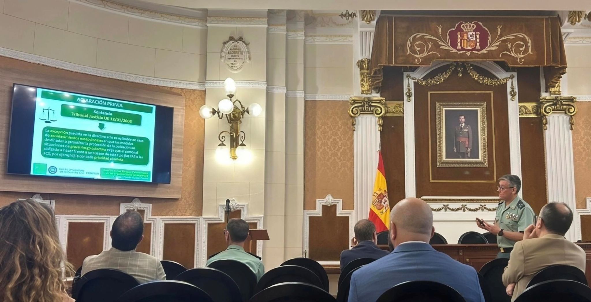 Nuestro compañero Tomás García Castro participa como ponente en el Máster Universitario en Dirección de Personas y Gestión del Talento de la Seguridad de la Guardia Civil